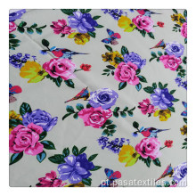 Novo design de tecidos estampados com estampas de flores